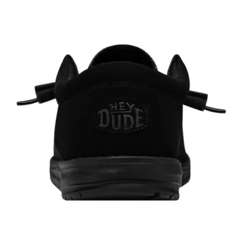 Hey Dude Wally Funk Mono 40011-0XS Men's 9 M Black Slip On Casual Shoes ZOGG3697